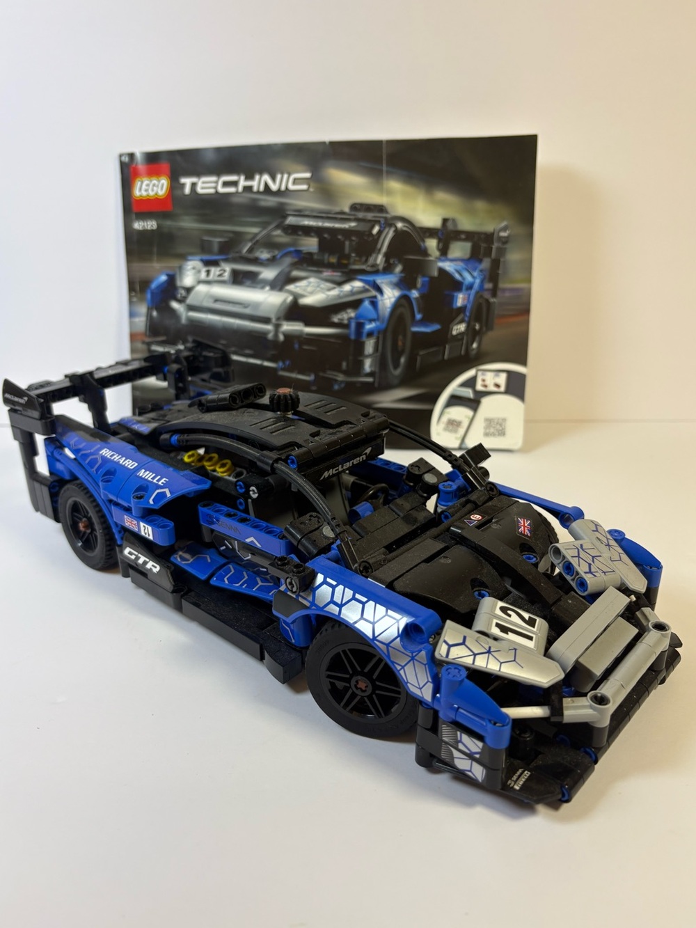 LEGO Technic McLaren Senna GTR 42123 Incomplete Includes Manual